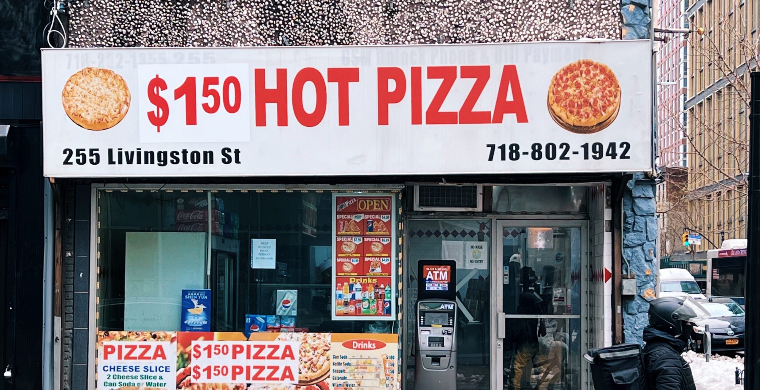 Fresh 99 Cents Hot Pizza